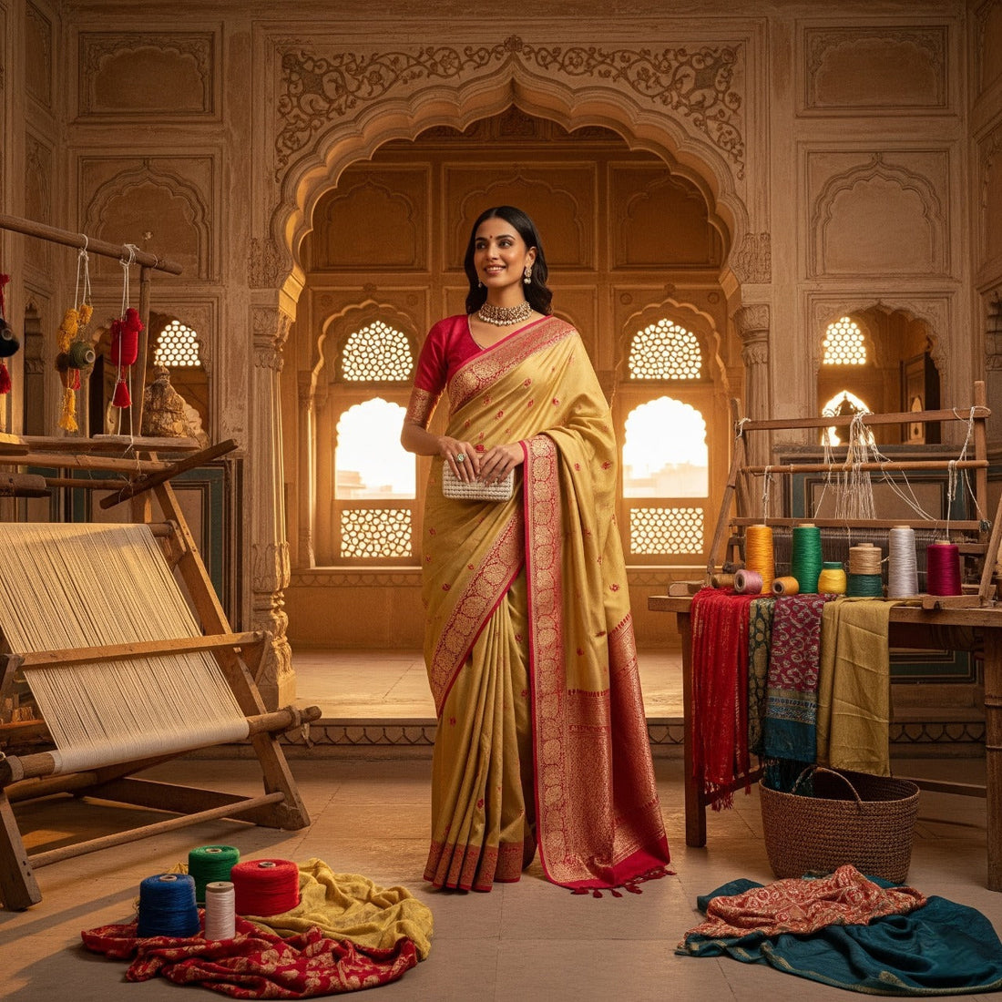 Resham Nagari: Weaving Banaras Heritage into Timeless Elegance