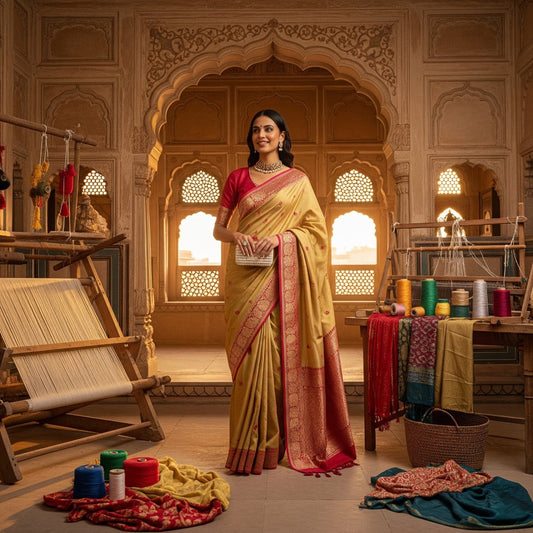 Resham Nagari: Weaving Banaras Heritage into Timeless Elegance